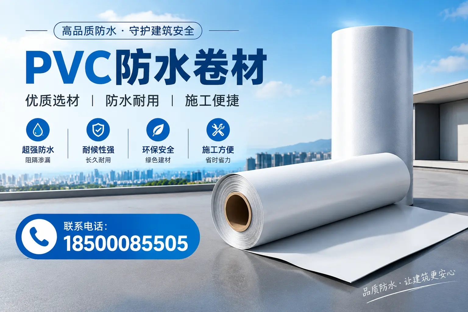 如何评估PVC防水卷材的性价比？通化消费者必读
